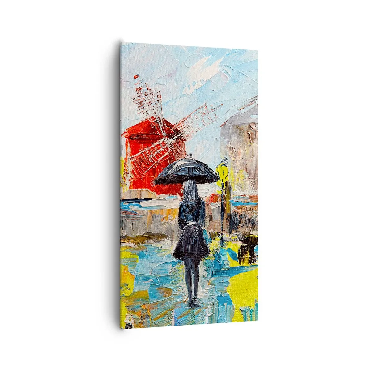 Vászonkép - Párizsi legendák - 65x120 cm