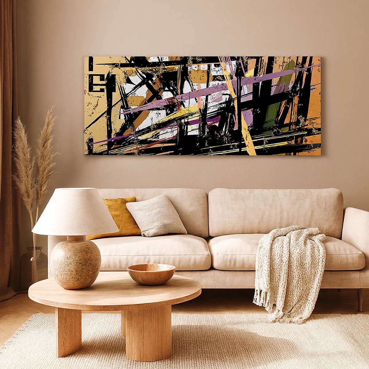 Vászonkép - Éles vágás - 100x40 cm