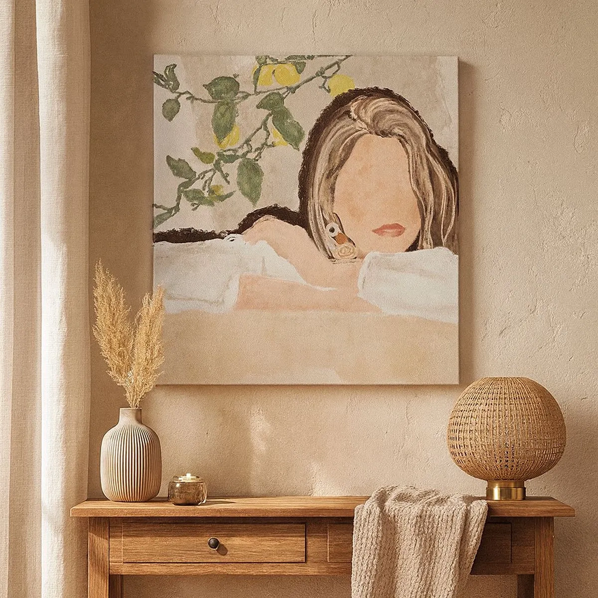 Vászonkép - Déli szépség - 30x30 cm