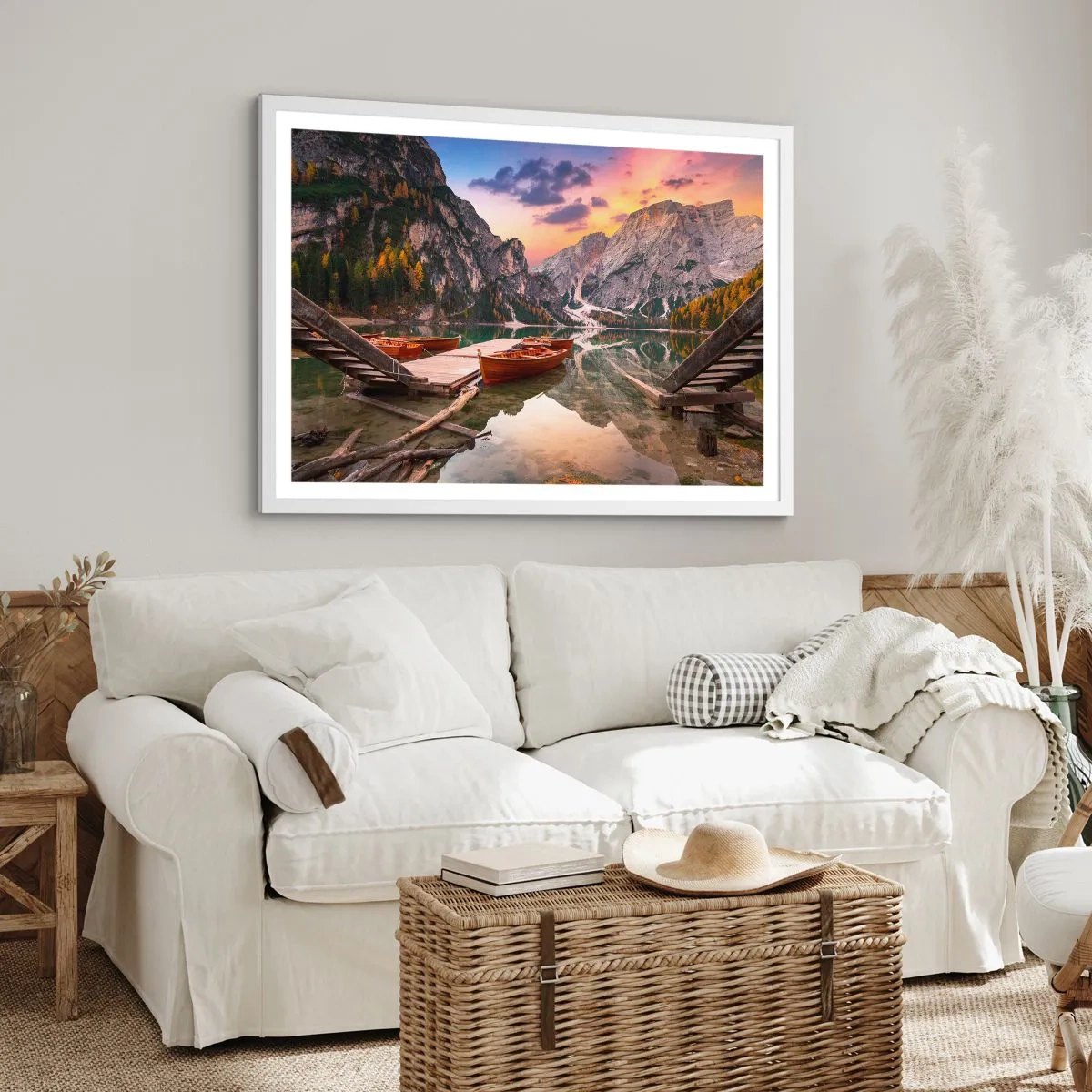 Poszter fekete keretben - A nap ígérete - 70x50 cm