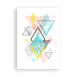 Poszter - Geometriai játék - 70x100 cm