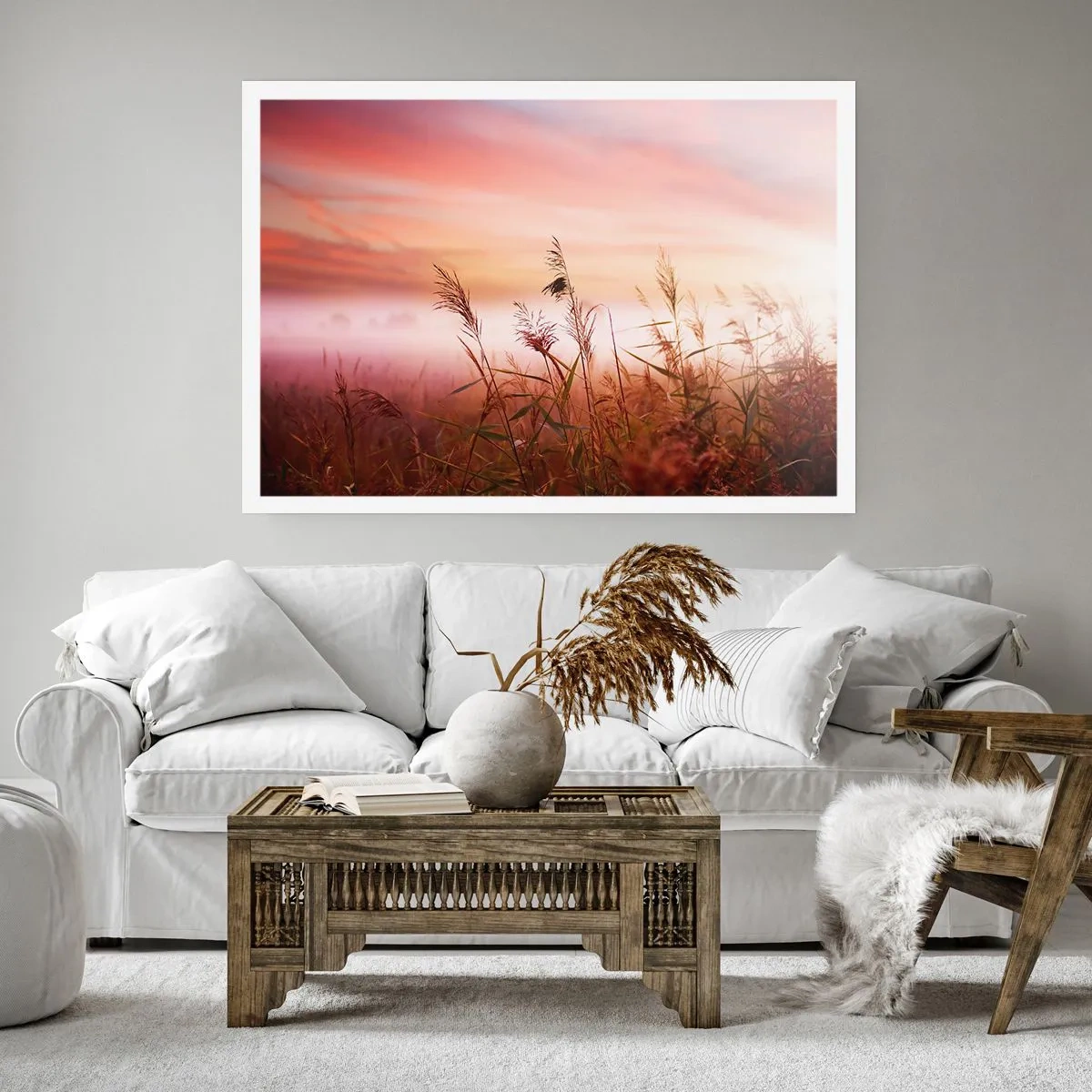 Poszter - Sárkányok, pitypangok, szél - 100x70 cm