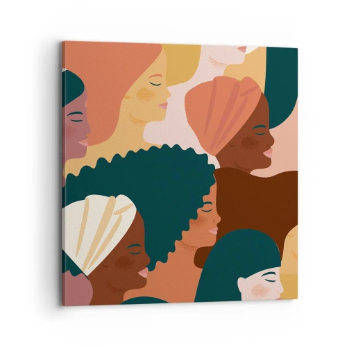 Vászonkép - Csak a nőiesség - 70x70 cm