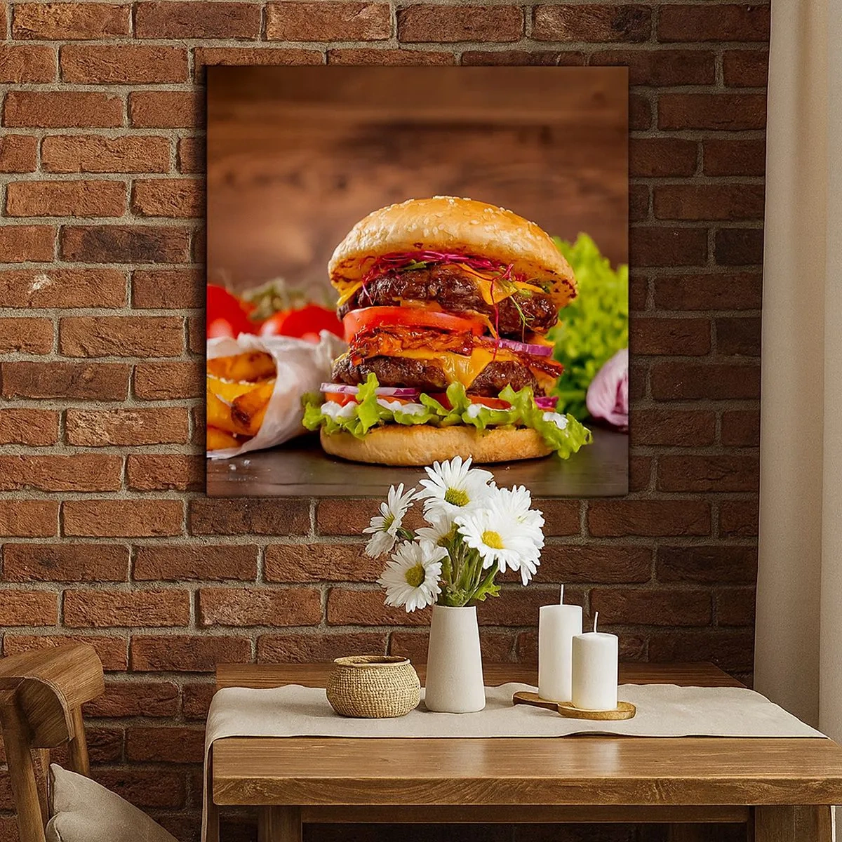 Vászonkép - Tiltott gyümölcs - 30x30 cm