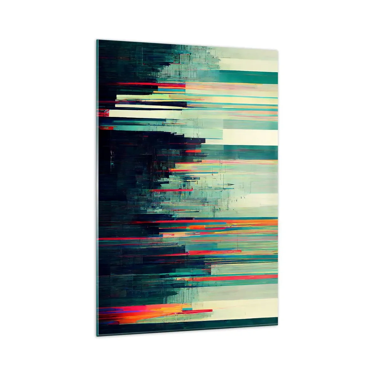 Üveg kép - Futurisztikus város - 70x100 cm