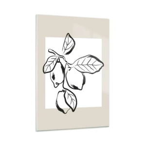 Üveg kép - Ahol a citrom érik... - 50x70 cm