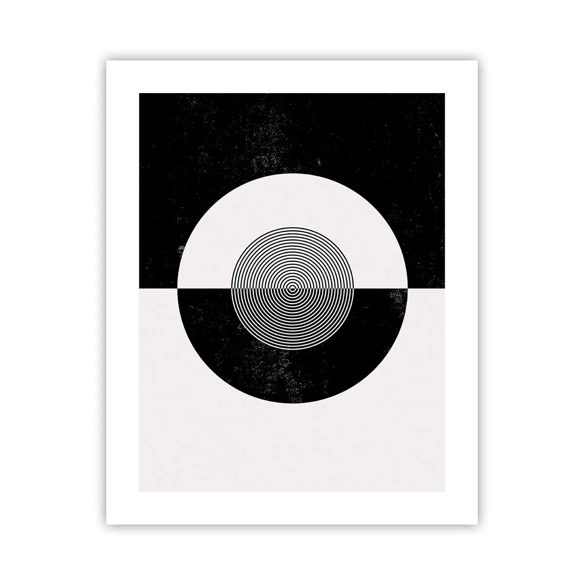 Poszter - Harmónia fekete-fehérben - 40x50 cm