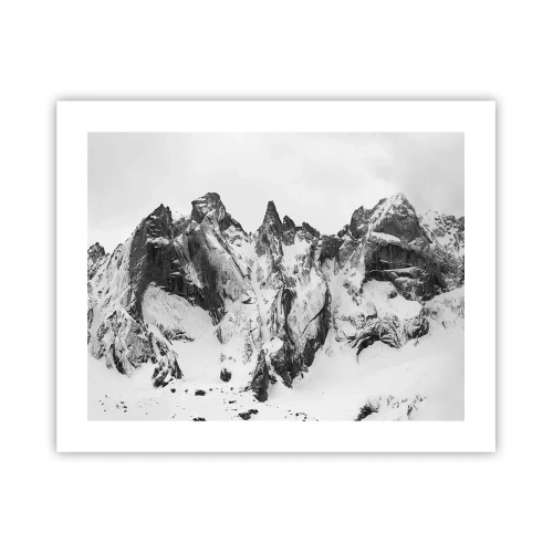 Poszter - Rémes gránit hegygerinc - 50x40 cm