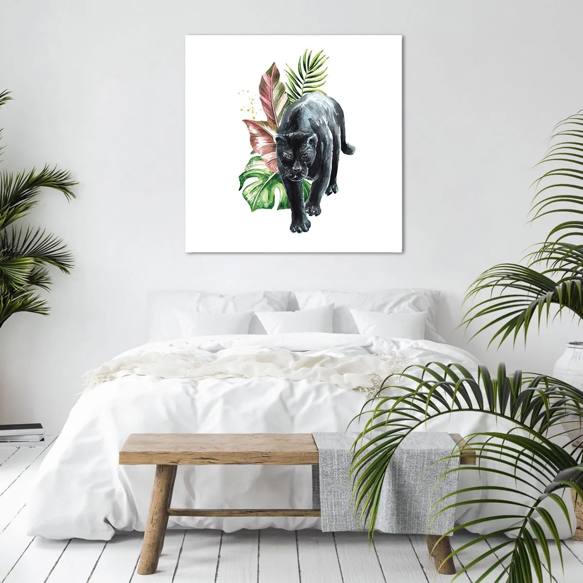 Vászonkép - A szív vadsága - 70x70 cm