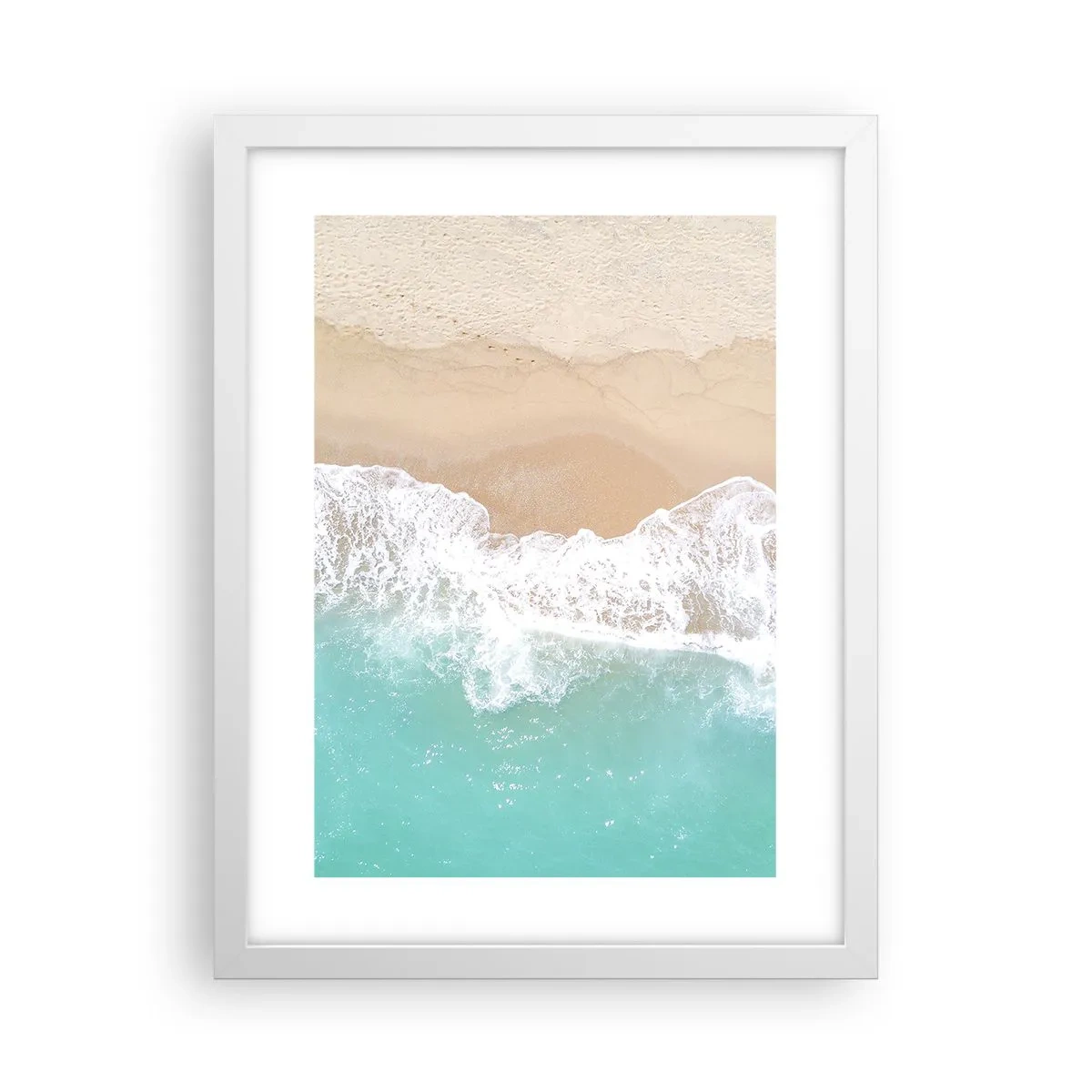 Poszter fekete keretben - Simogató érintés - 30x40 cm