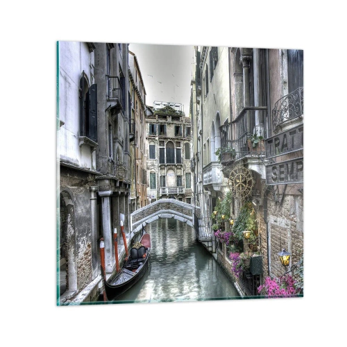 Üveg kép - Évszázadokon át néma elmélkedésben - 50x50 cm