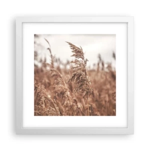 Poszter fekete keretben - Ősz van már a mezőkön - 30x30 cm