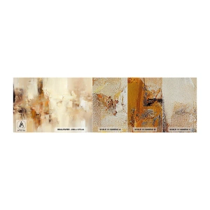 Fotótapéta Minta Premium Sand - A borostyán lelke - Absztrakció, Darab, Minimalizmus - 100x30 cm