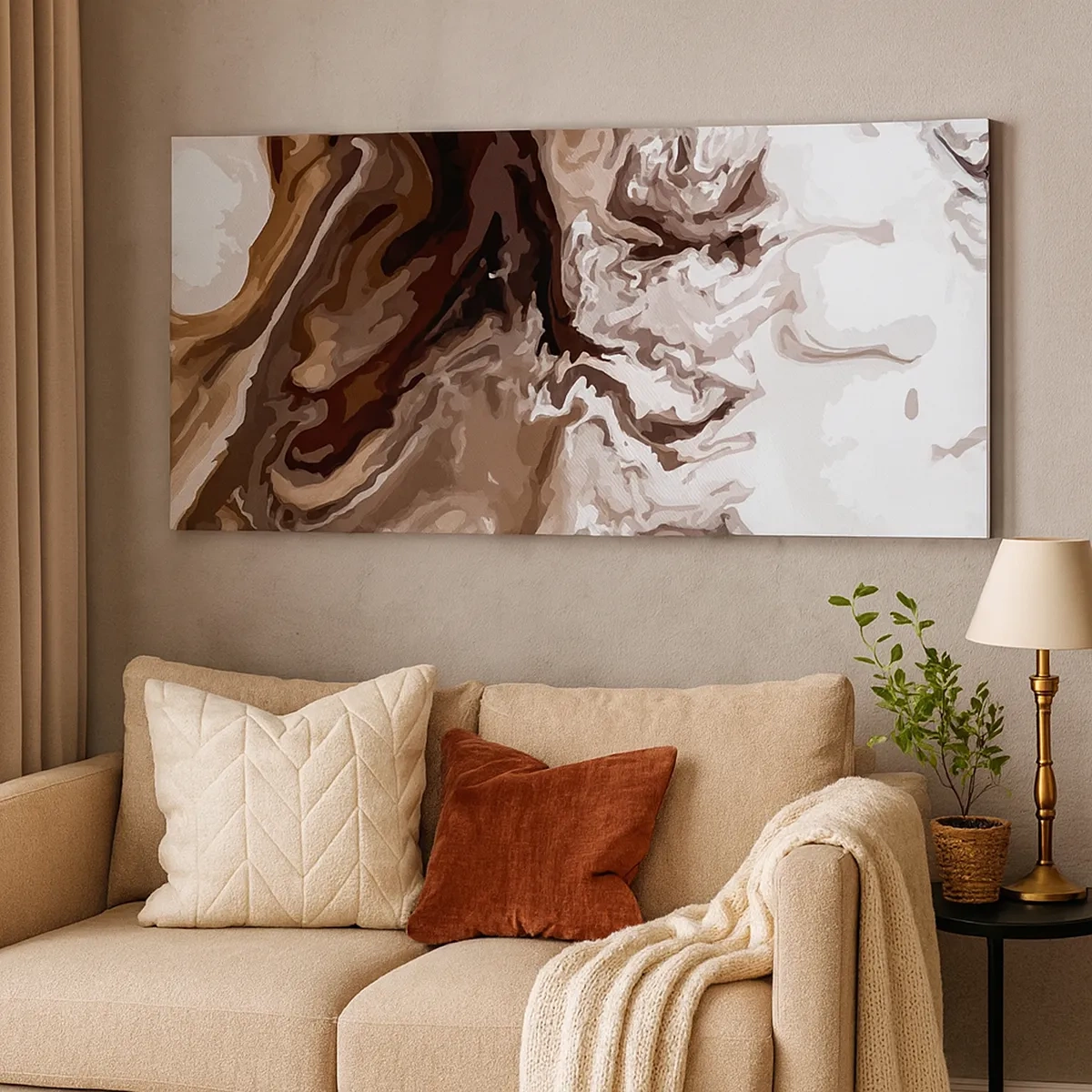 Vászonkép - Színkontraszt - 30x30 cm