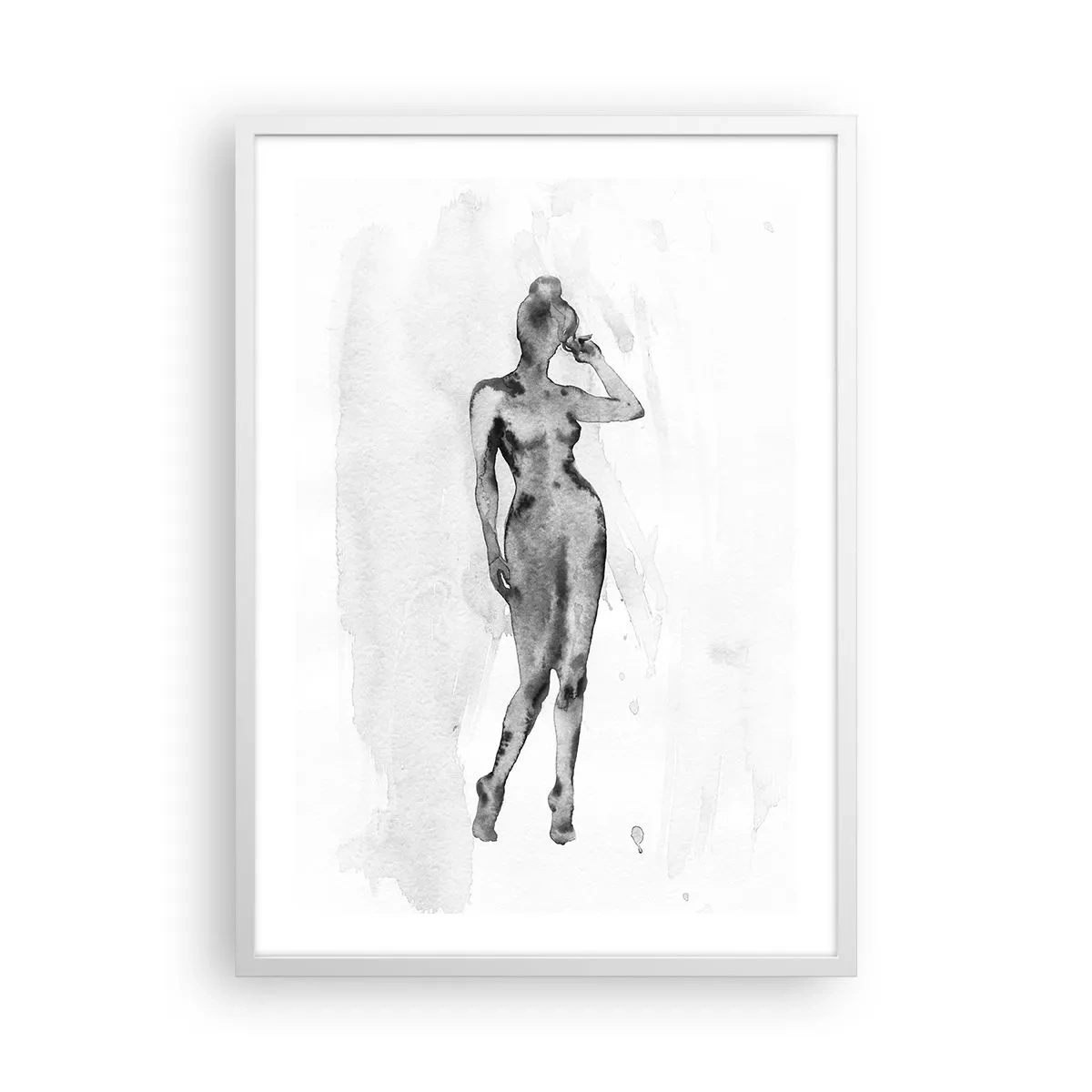 Poszter fekete keretben - A nőiesség ideáljának nyomában - 50x70 cm