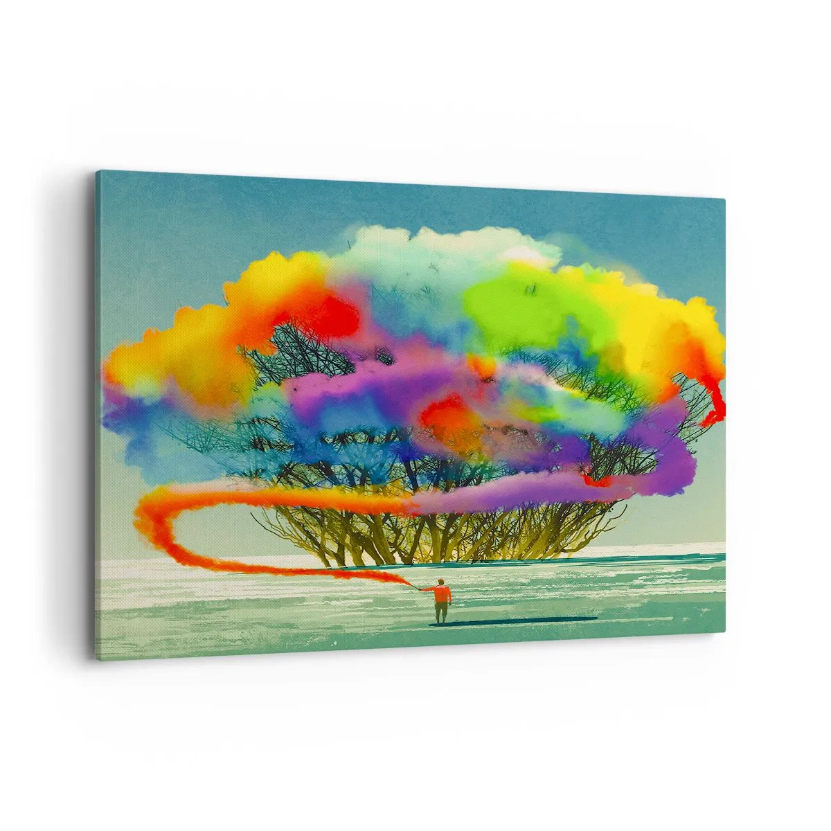 Vászonkép - Keltsd életre ezt a világot - 100x70 cm