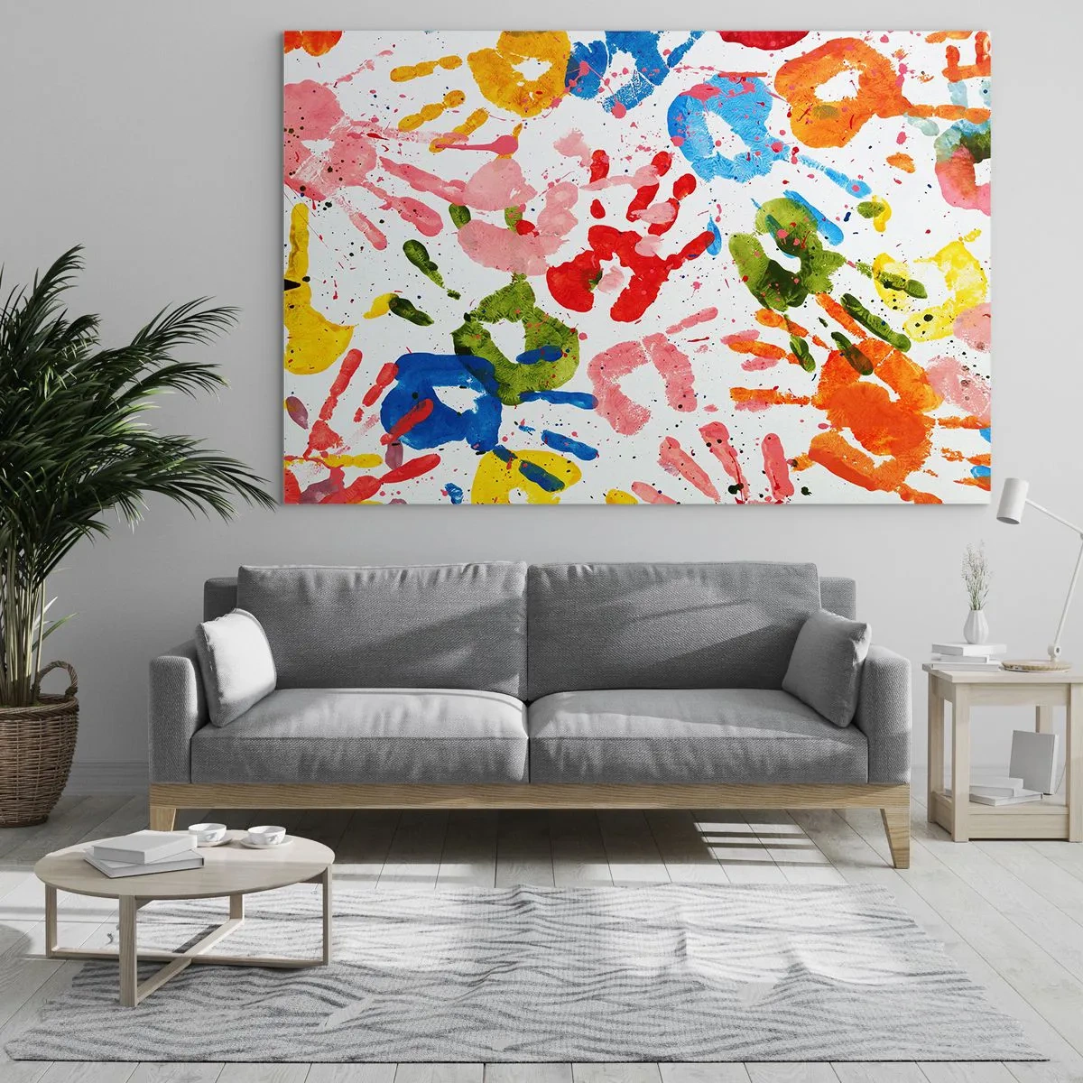 Üveg kép - Kövesd a nyomokat - 120x80 cm