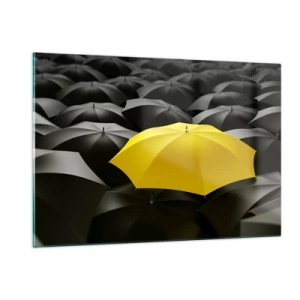 Üveg kép - Viszlát bánat - 120x80 cm