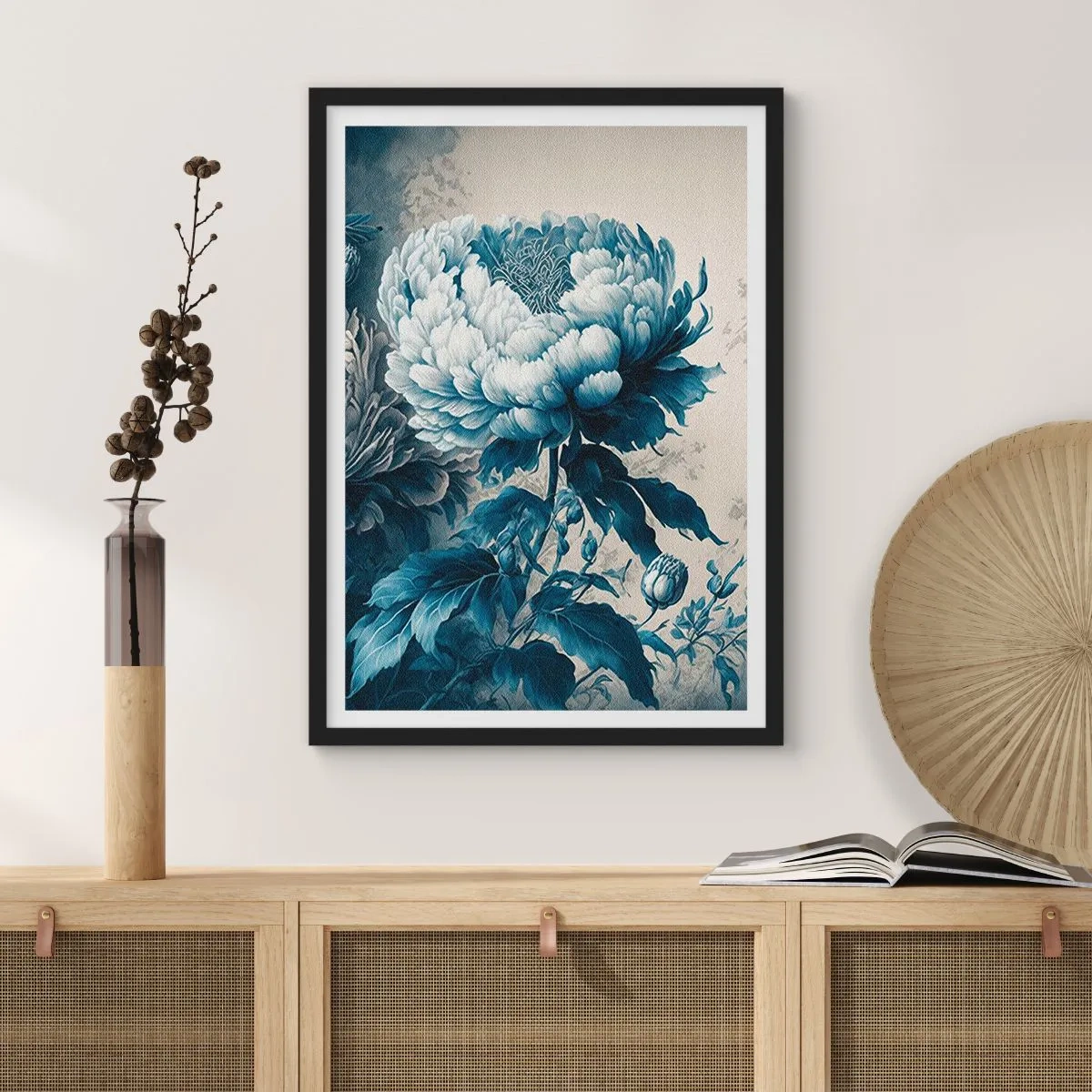 Poszter fehér keretben - Egy jól összeillő pár - 61x91 cm