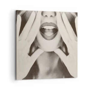 Vászonkép - Jövök már! - 60x60 cm