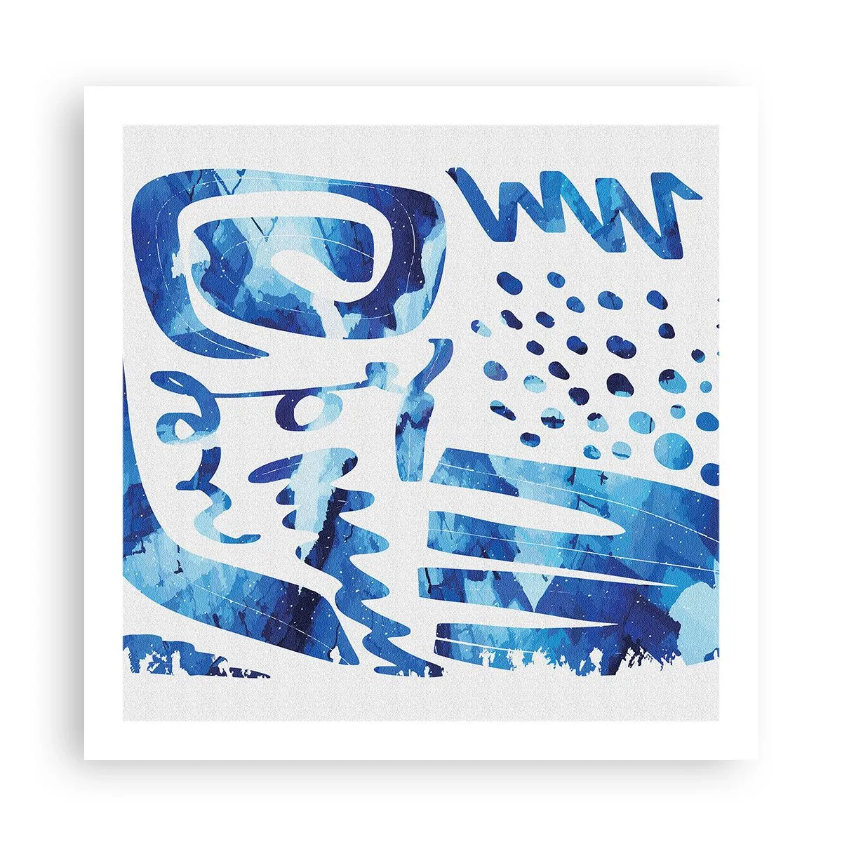 Poszter - Vissza a gyökerekhez - 60x60 cm