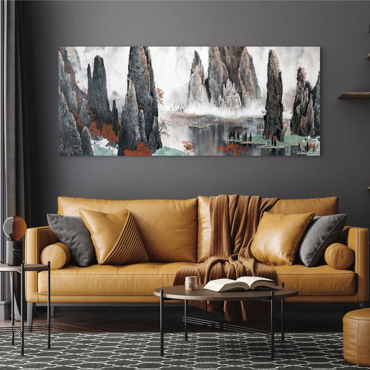 Üveg kép - Erőteljes őrök - 100x40 cm