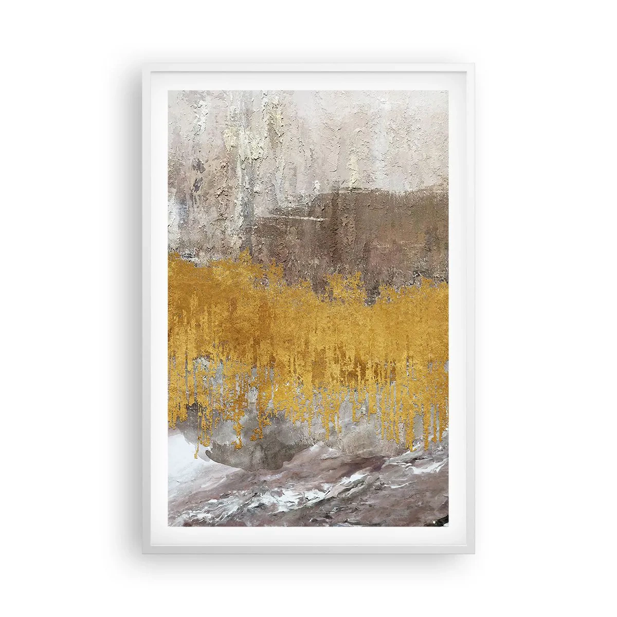 Poszter fekete keretben - Egy aranyszínű fuvallat - 61x91 cm