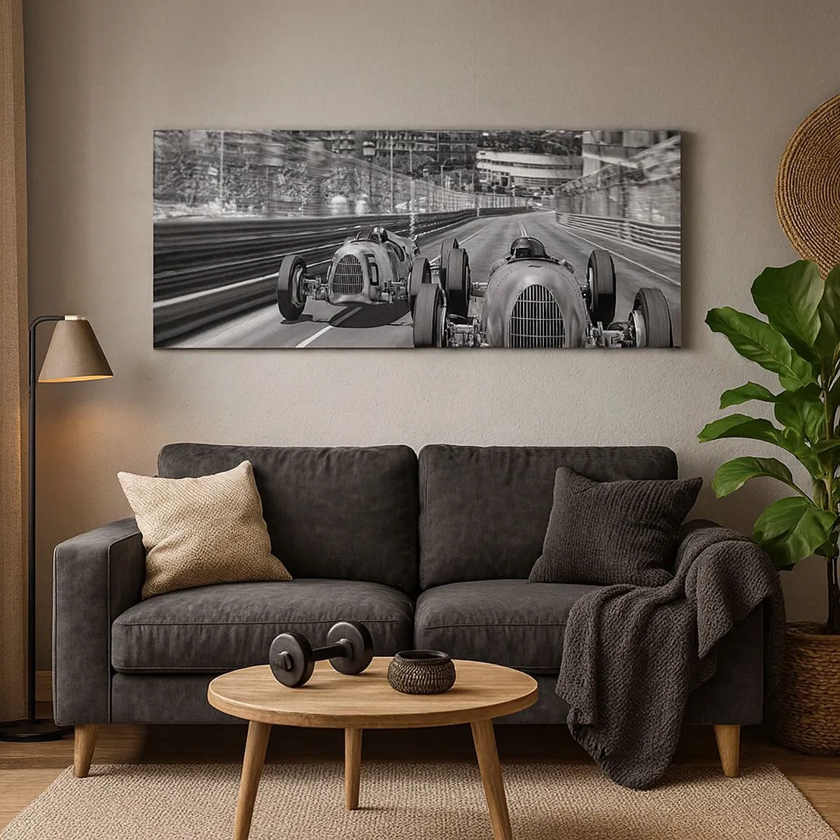 Vászonkép - Réges-régen Monte Carlóban - 100x40 cm