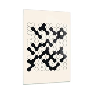 Üveg kép - Kínai játék - variáció - 50x70 cm