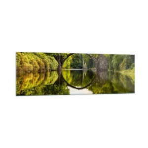 Üveg kép - A két világ találkozásánál - 160x50 cm