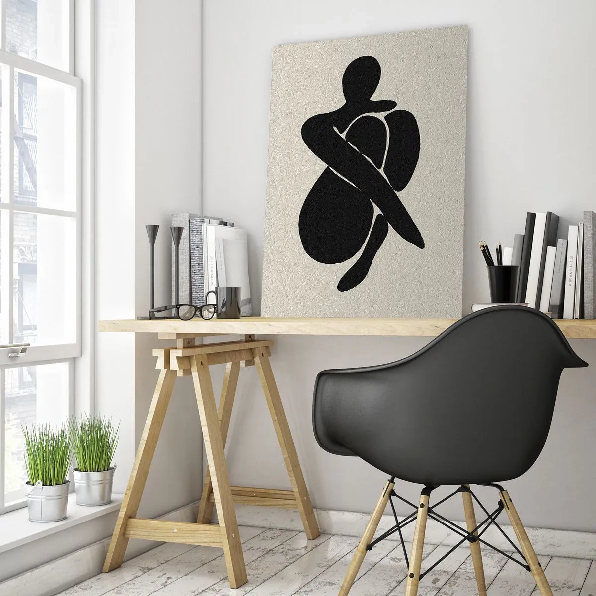 Üveg kép - A saját ölelésemben - 80x120 cm