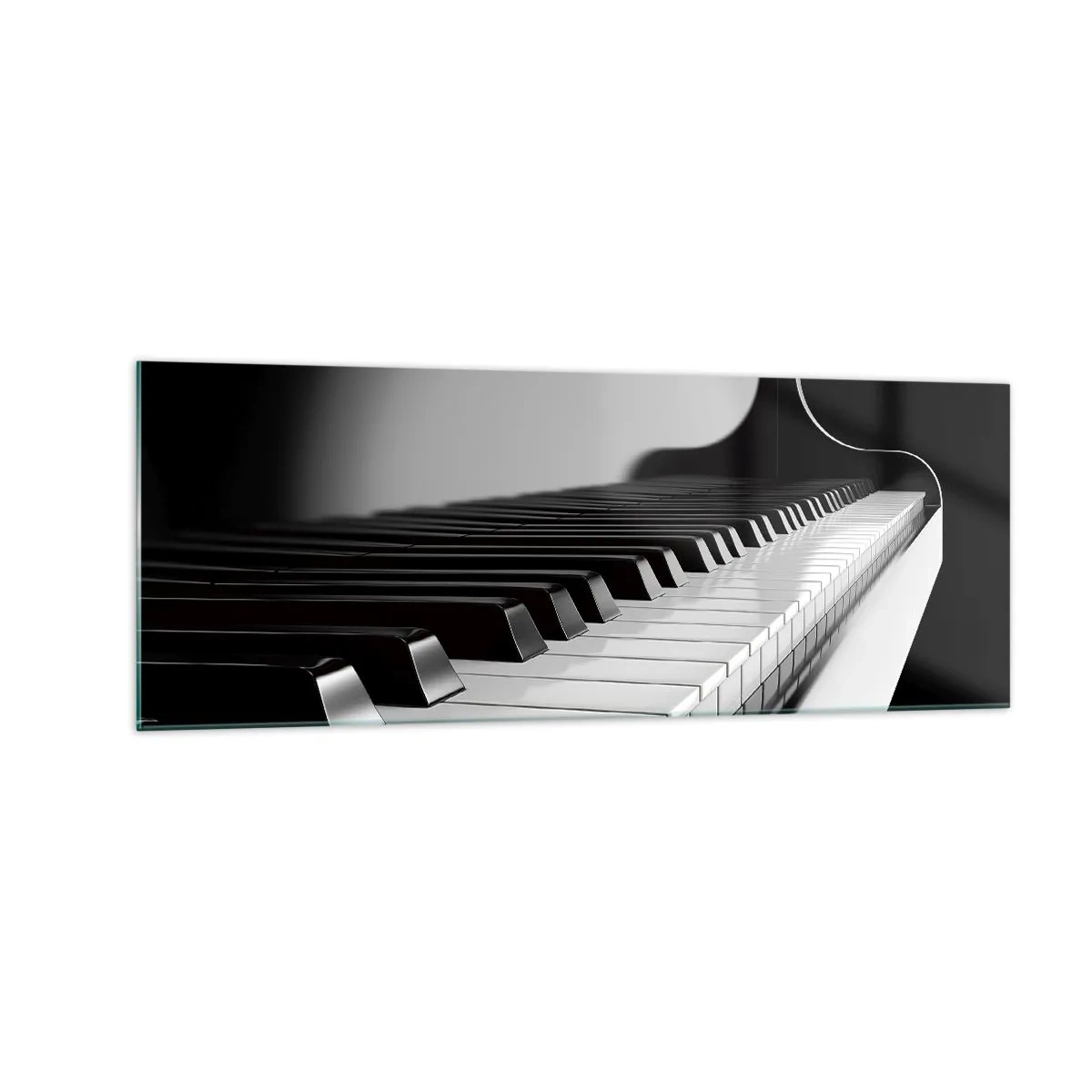 Üveg kép - A formák és színek harmóniája - 140x50 cm