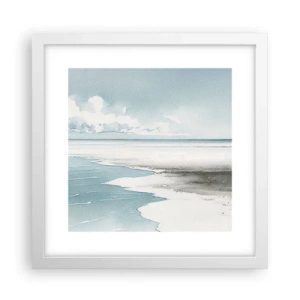 Poszter fekete keretben - Szelíd dagály - 30x30 cm