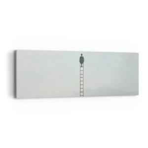 Vászonkép - Emelkedj feljebb - 90x30 cm