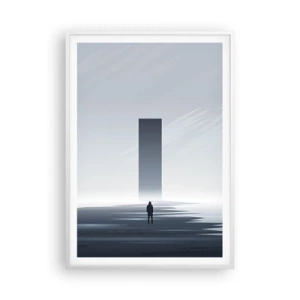 Poszter fekete keretben - Lehetőség vagy fenyegetés? - 70x100 cm