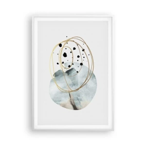 Poszter fekete keretben - Az ölelő térben - 70x100 cm