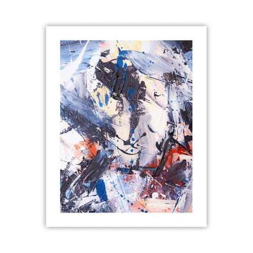 Poszter - Őrült absztrakt tánc - 40x50 cm