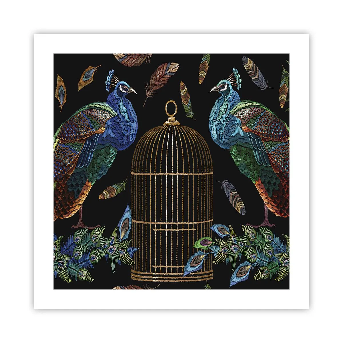 Poszter - Királyi köntösben - 50x50 cm