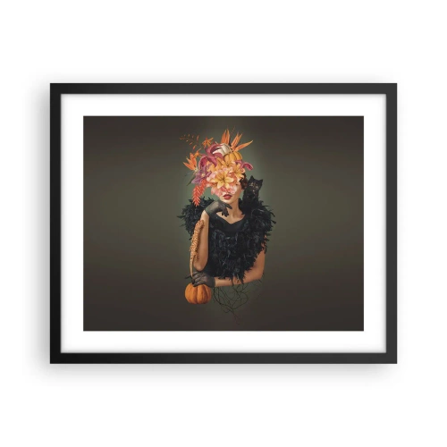 Poszter fehér keretben - Egy boszorkány mágiája - 50x40 cm