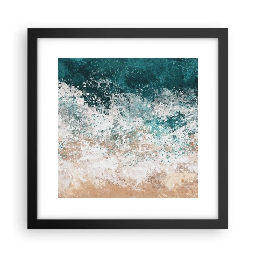 Poszter fehér keretben - Tengeri történetek - 30x30 cm
