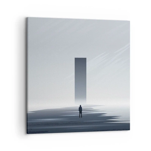 Vászonkép - Lehetőség vagy fenyegetés? - 50x50 cm