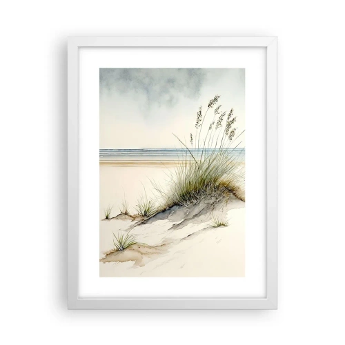 Poszter fekete keretben - A szél által kényeztetve - 30x40 cm