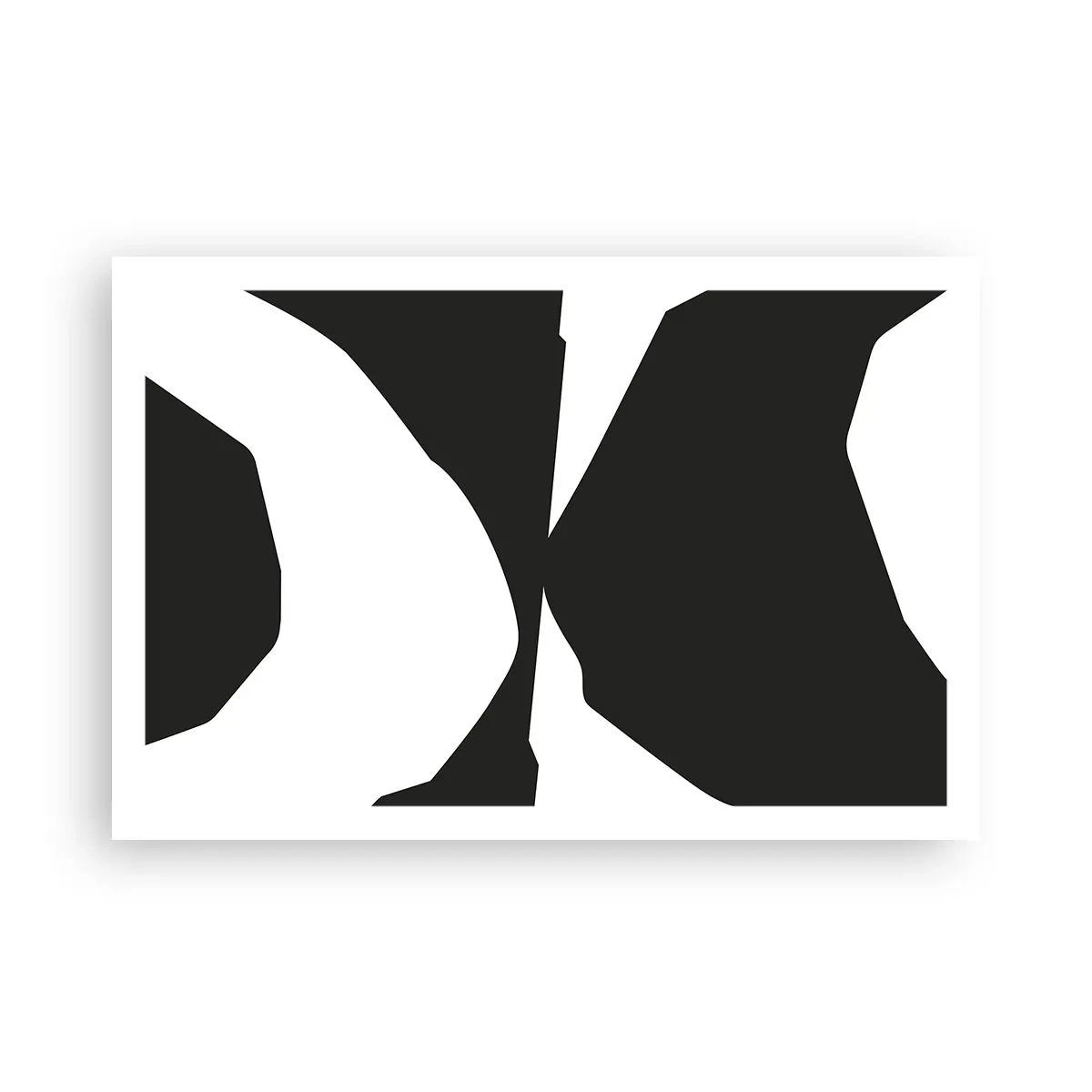 Poszter - Pozitív-negatív - 91x61 cm