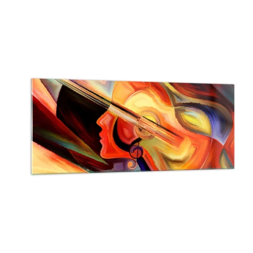 Üveg kép - Minden stimmel - 100x40 cm