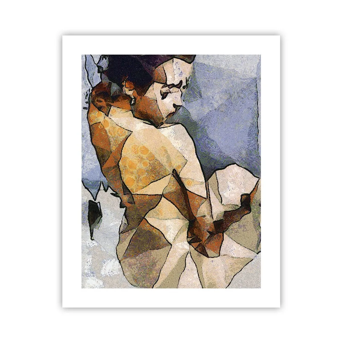 Poszter - A kubizmus szellemében - 40x50 cm