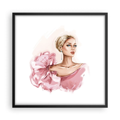 Poszter fehér keretben - Mintha festett lenne… - 50x50 cm