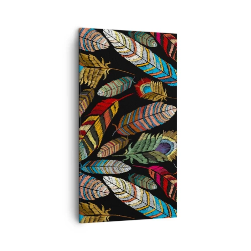 Vászonkép - A madárkarnevál - 45x80 cm