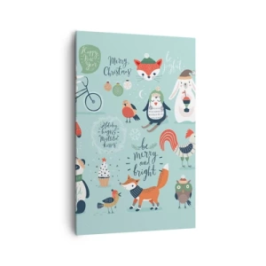 Vászonkép - Legyen mindig ünnep! - 80x120 cm