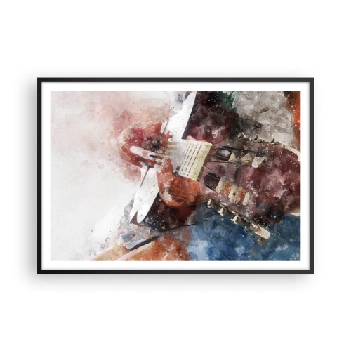 Poszter fehér keretben - És mit gondolsz róla? - 100x70 cm