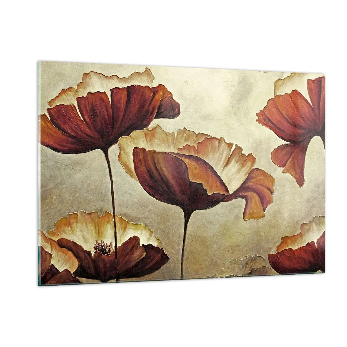 Üveg kép - Rét - 120x80 cm